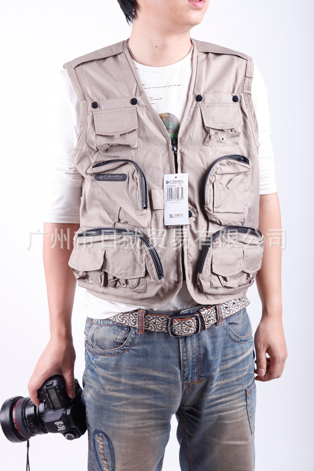 【厂家直销供应哥伦比亚GL<em>短款</em>户外<em>马甲</em> 两用