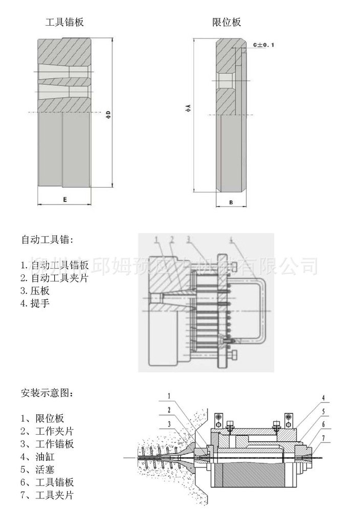 qmv型工具锚具 邱姆专业厂家直销,质保价优,放心订购