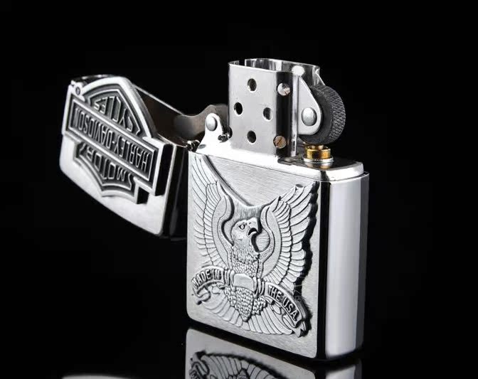 zippo哈雷收藏系列,zippo哈雷鹰限量版 供应原装正品zippo打火机 哈雷雄鹰展翅200hdh284 专柜正版 限量特价