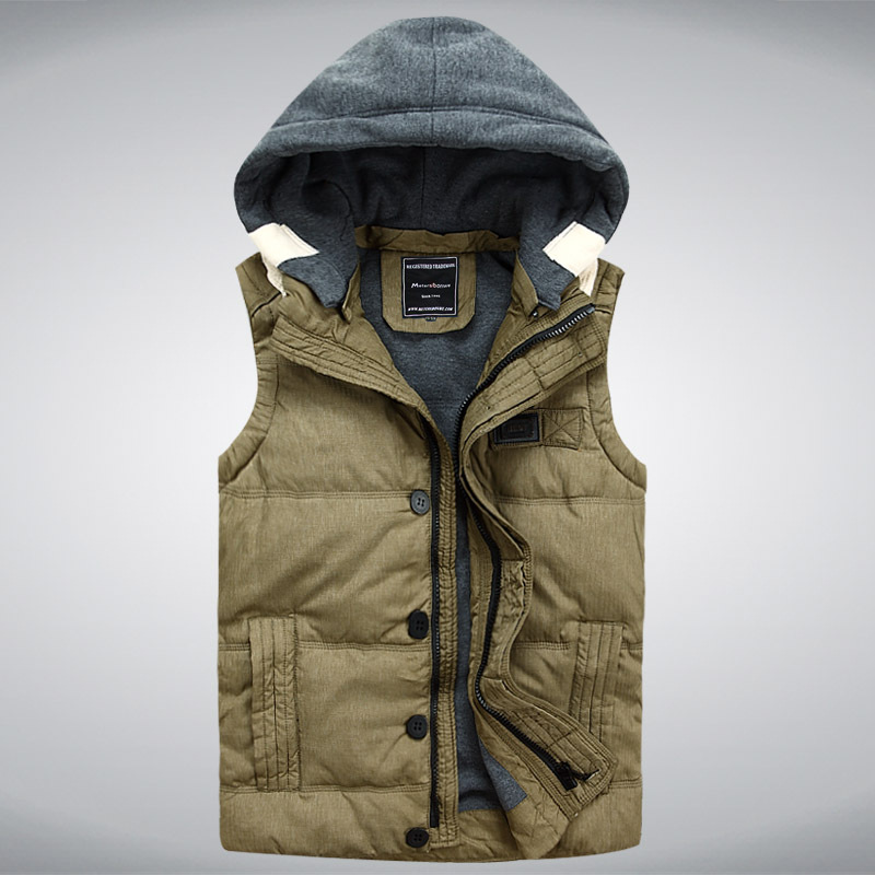 秋冬韩版潮流 小爸爸情侣<em>马甲</em> 加棉保暖男士马