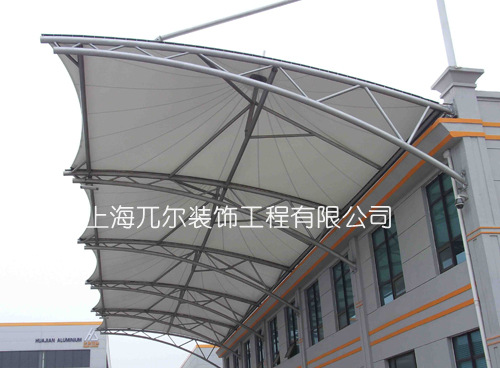 车棚 车篷定做 膜结构车棚