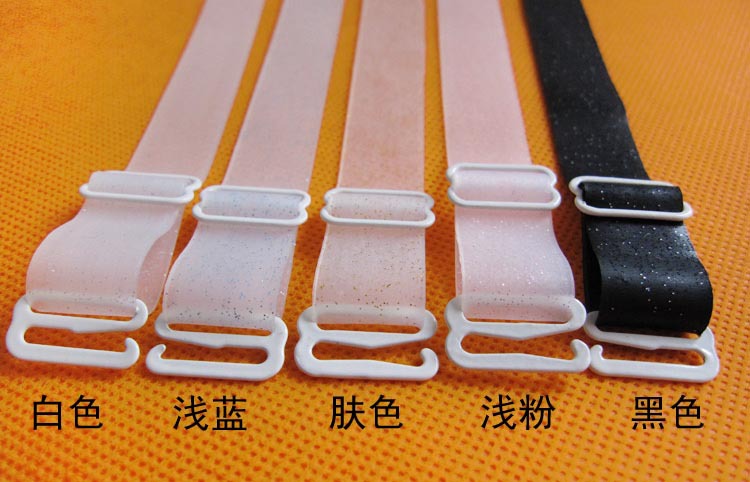 【厂家批发百搭硅胶烫<em>粉文胸肩带</em>、隐形<em>文胸肩</em>