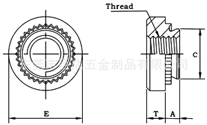 压铆螺母M5