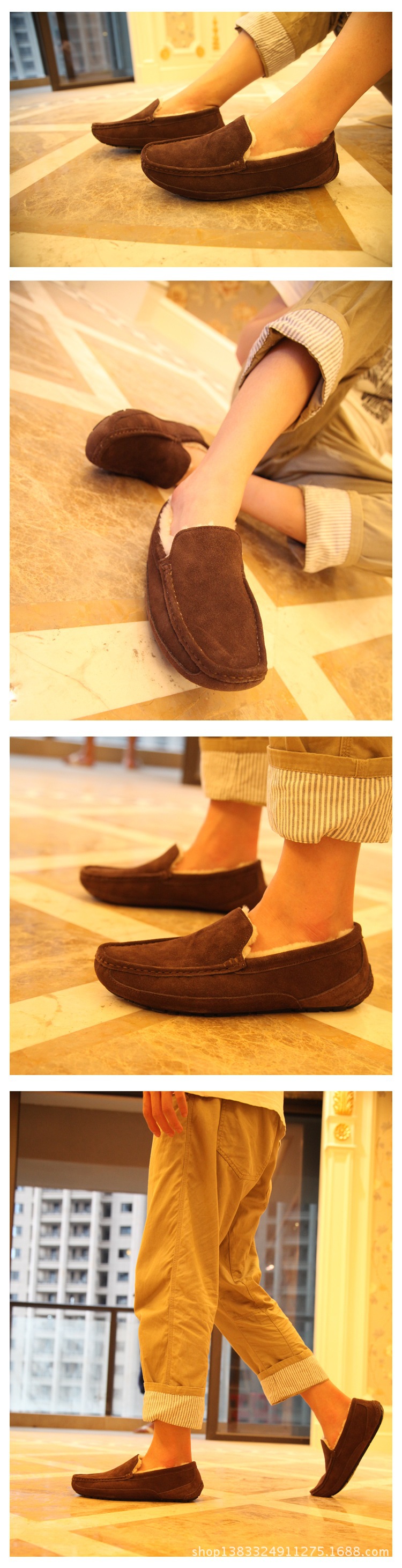 UGG男款加絨雪靴39-44
