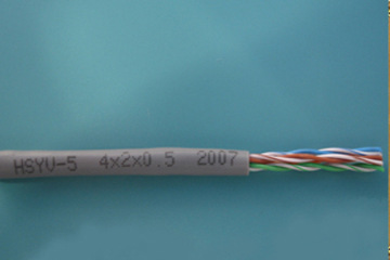 非屏蔽4对五类电缆