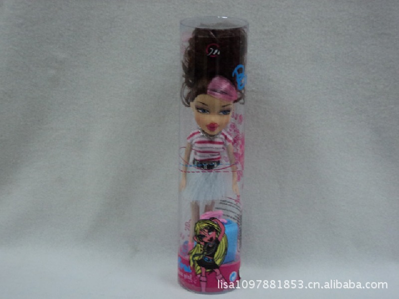 9寸实身<em>大头妹</em>加拉箱芭芘玩具图片,9寸实身大