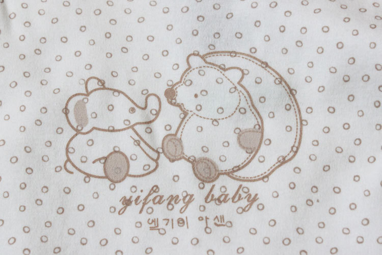 【0-1岁婴儿纯棉内衣 M6048小 象图案 宝宝秋