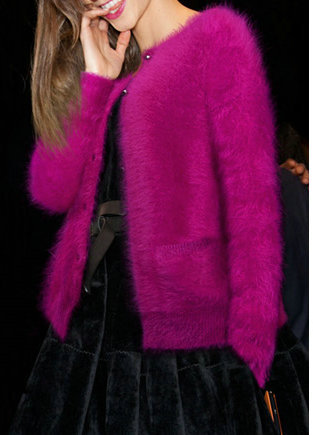 呛口小辣椒<em>网状</em>针织毛线流苏须须镂空编织<em>毛衣</em>