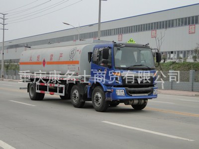 熊猫LZJ5251GRY易燃液体罐式运输车ISDe210东风康明斯发动机