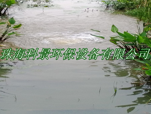 河流污水处理推流曝气增氧