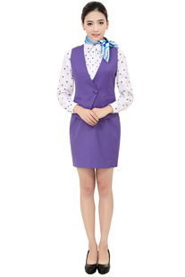 批发采购职业女装-厦航马甲衬衣裙子批发采购