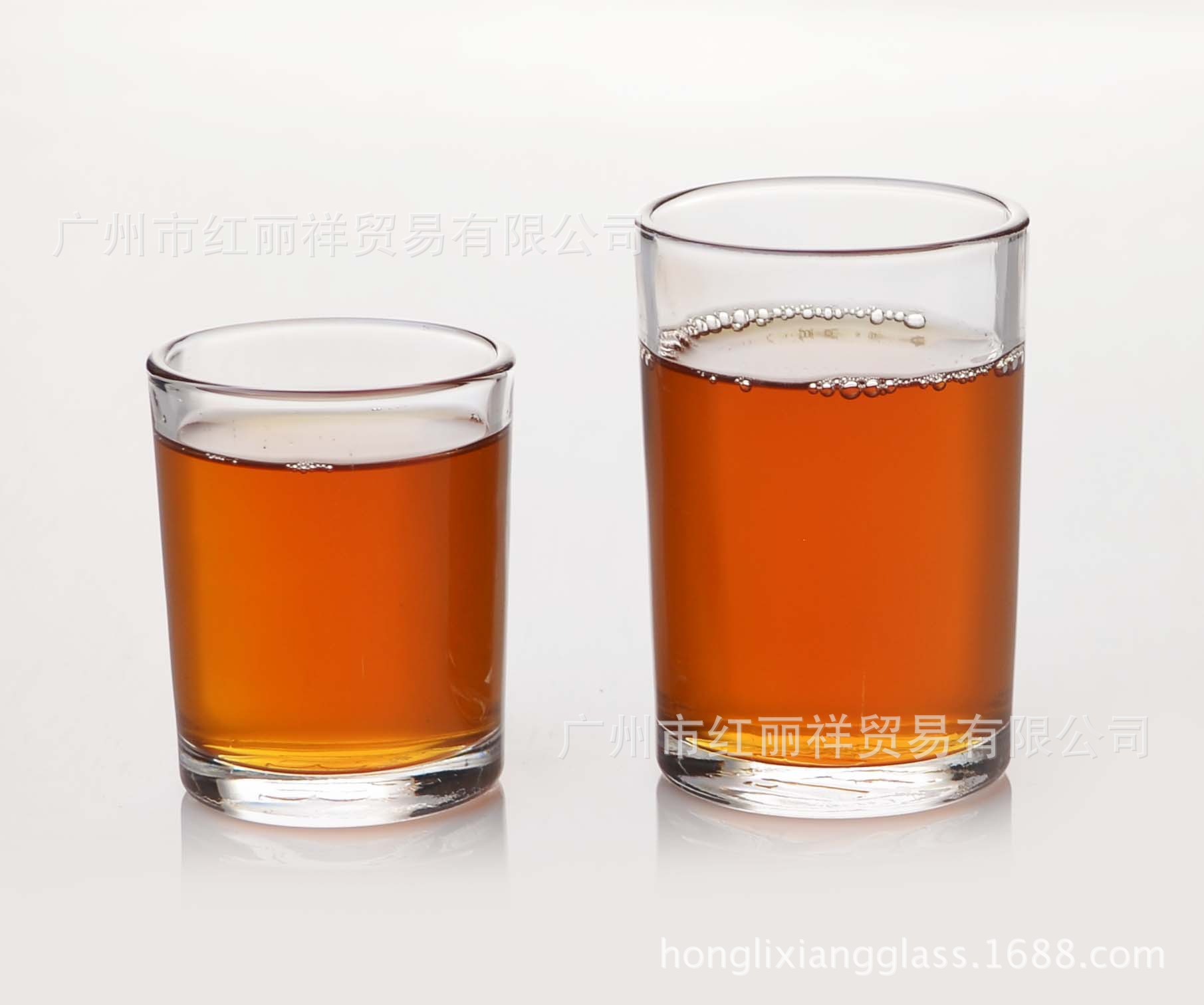 【透明钢化玻璃杯 餐饮专用啤酒杯 耐高温 抗摔