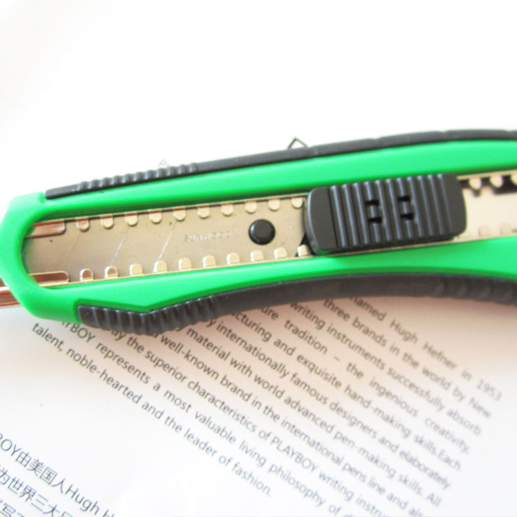 【三木 美工刀 91027 高级裁纸刀 双齿轮 大号