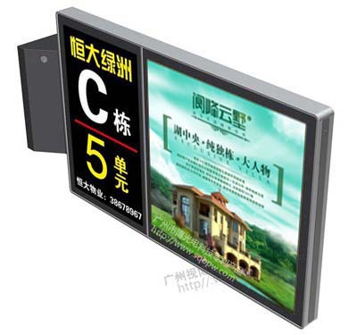 单元指示灯(双面)侧图