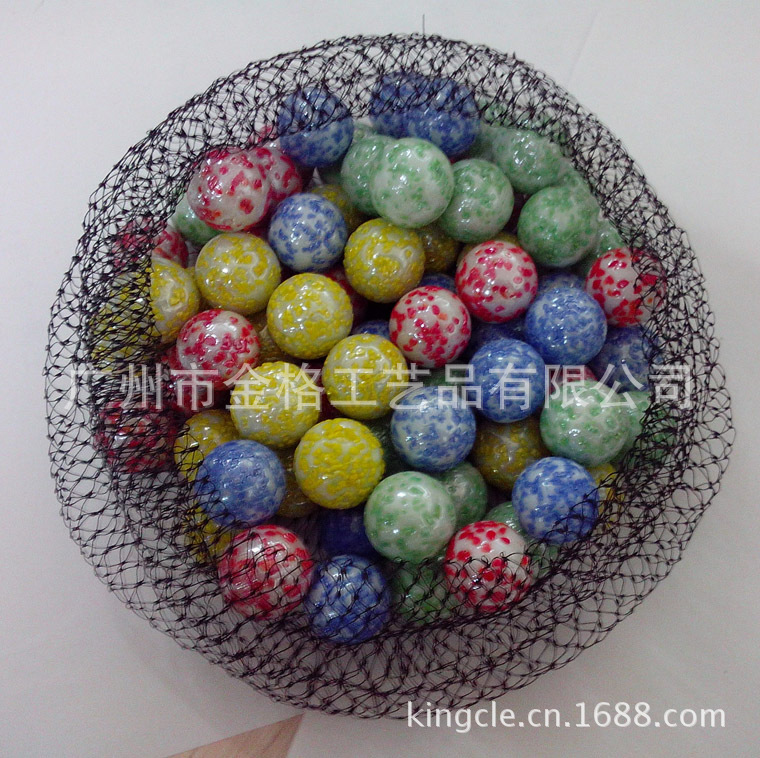 批发采购玻璃工艺品-供应16mm透明贴花玻璃