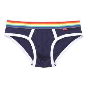 【保罗男<em>内裤</em> <em>日本男</em>内裤 全棉时尚<em>三角内裤</em> 弹