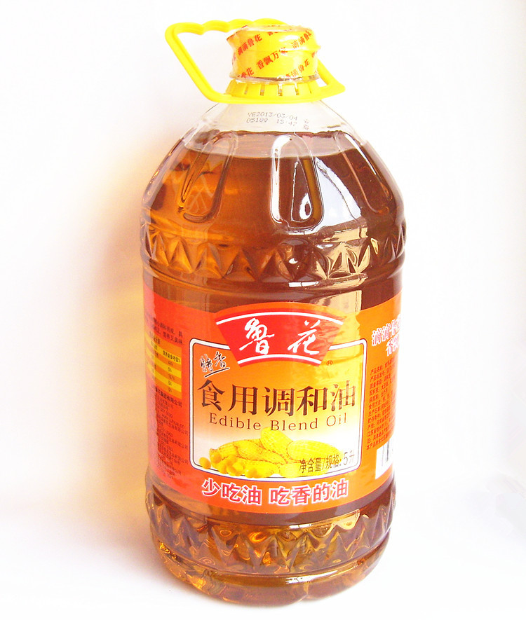 正品專供山東魯花食用調和油（原魯花花生調和油）5L*4