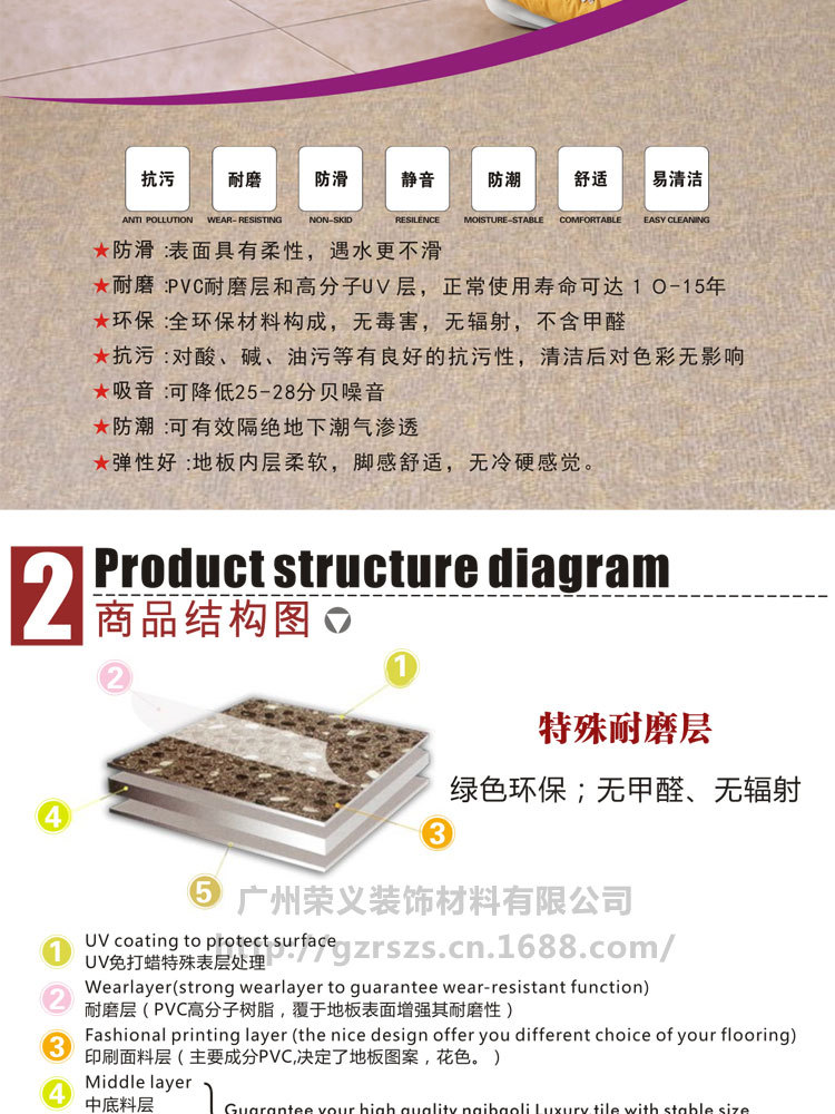 石塑地板地毯纹系列1