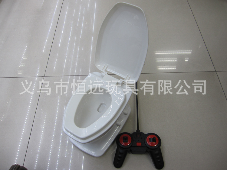 rc toilet会跑的马桶 遥控马桶造型车 摇控便器车 遥控垃圾车玩具