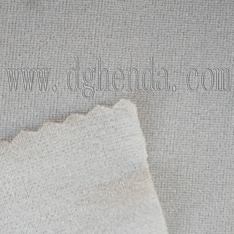 浅灰单尼佳积布侧面