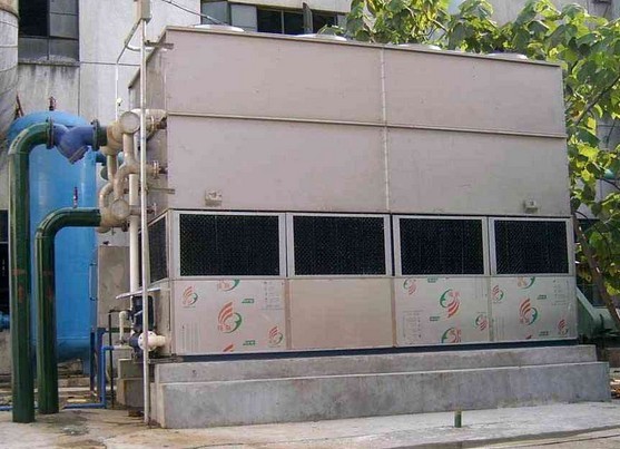 开式横流冷却塔图