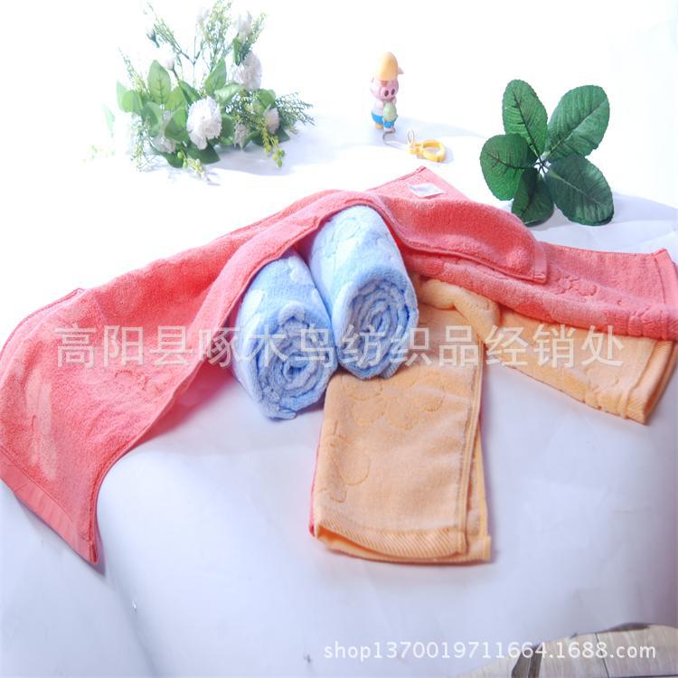 无捻竹纤维浴巾