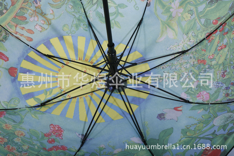 批发采购伞、雨衣-数码印刷伞 满版印刷 整片伞