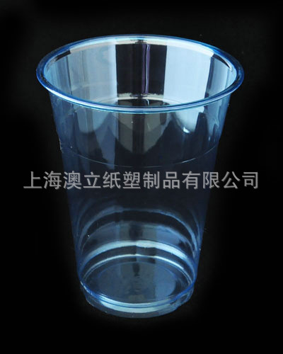 彩色PET塑料杯-藍色 - 副本 (2)