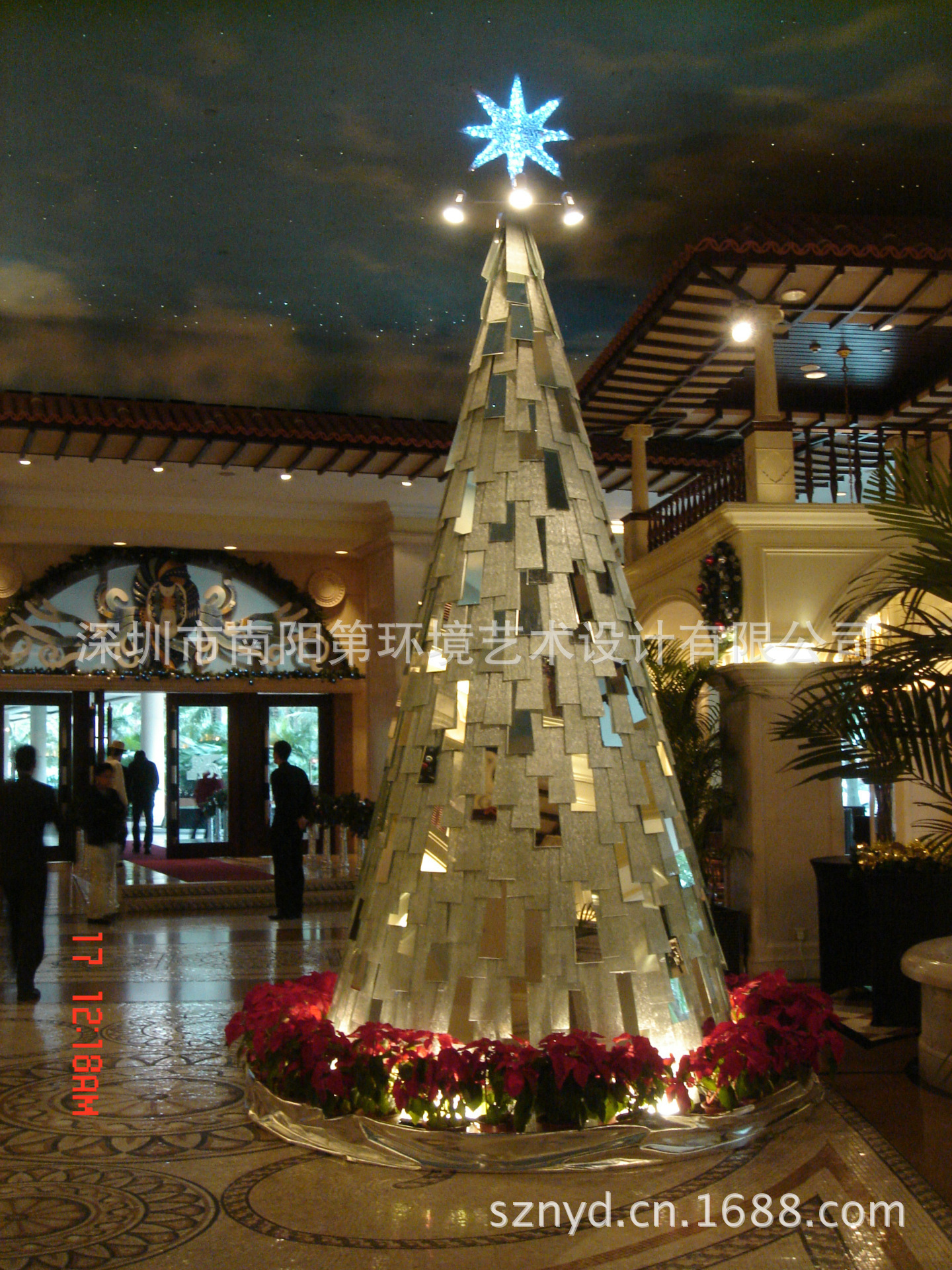 供应大型发光圣诞树/圣诞节装饰/商场酒店圣诞场景布置/圣诞礼品