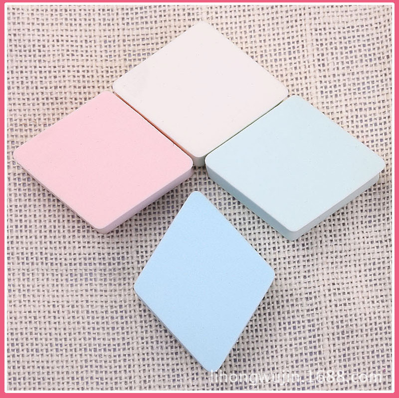 糖果色四色大菱形