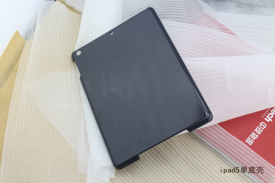 厂家供应 ipad5 黑色白色透明款 多款式 pc塑胶平板电脑保护壳