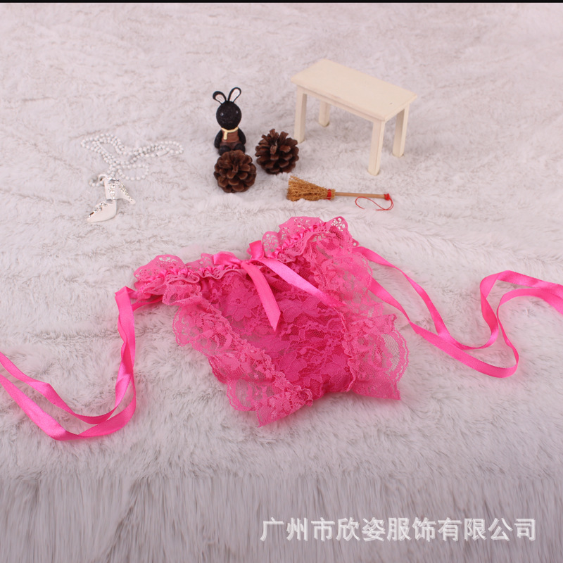 【女士丁字裤情趣女丁裤 性感<em>丝带男女</em>情侣丁