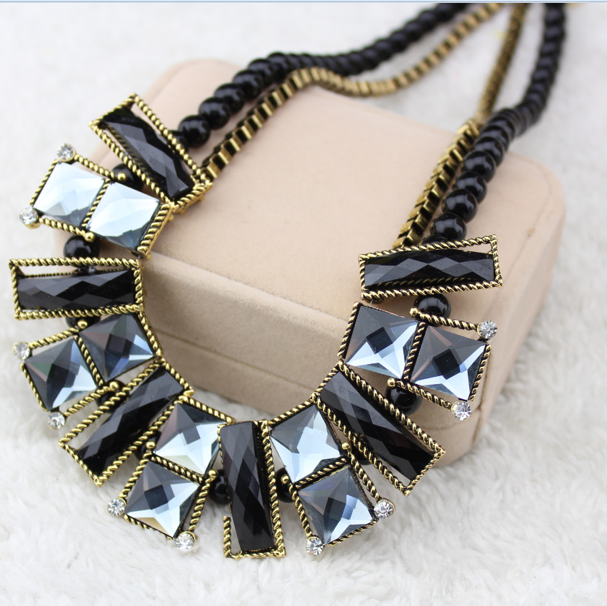 韩版名媛风十字架水钻数字项链子<em>毛衣链子</em>女士