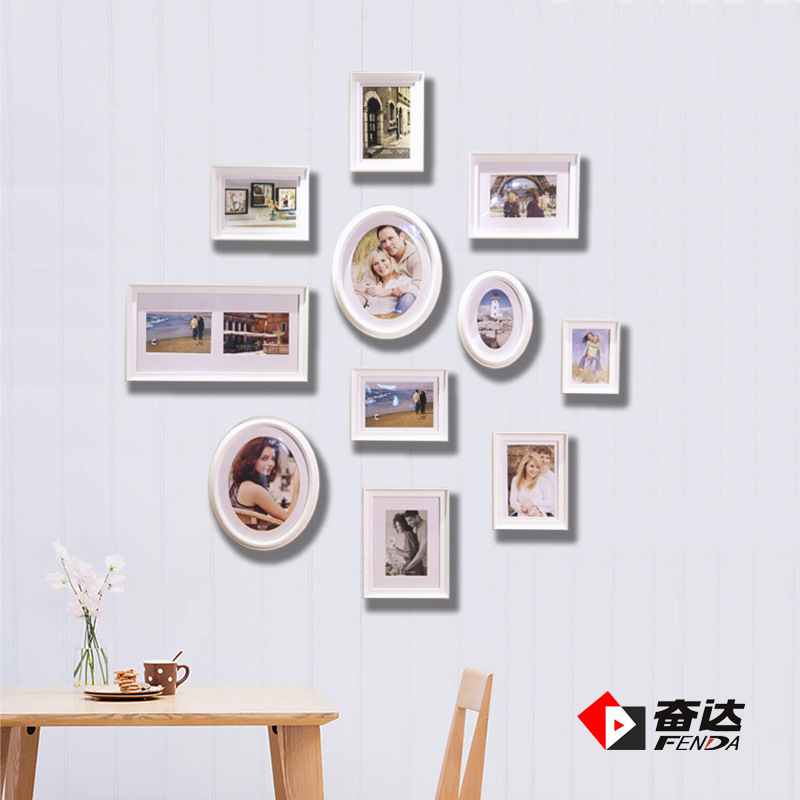 相框组合 <em>照片墙</em>加工 <em>照片墙批发</em> 相片墙代发 图