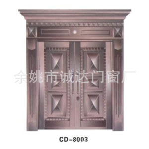 CD-8003厂家大量供应各种钢门 铜门 楼宇门可定做