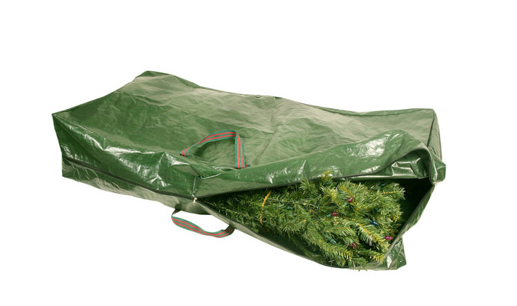 易携大号包装袋 优质编织料涤纶袋子 圣诞树包