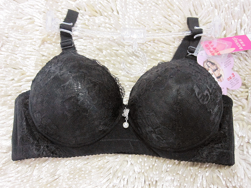 【新款无磁防静电加厚棉内衣<em>胸罩</em> 时尚无<em>钢丝</em>