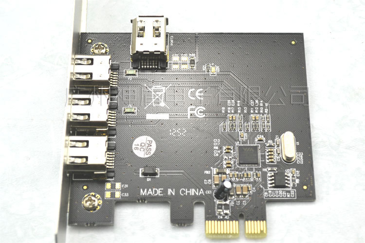 其他电脑配件-PCIE1394卡 1394卡 采集卡 3外