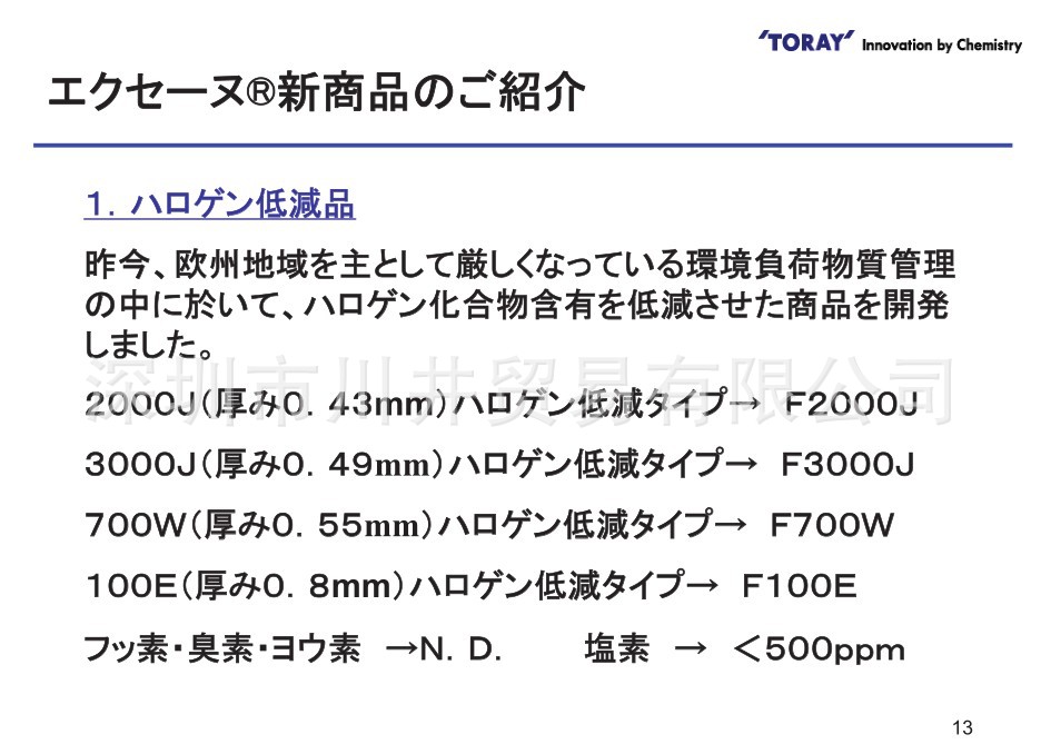 F2000J、F3000J、F700W、F100E