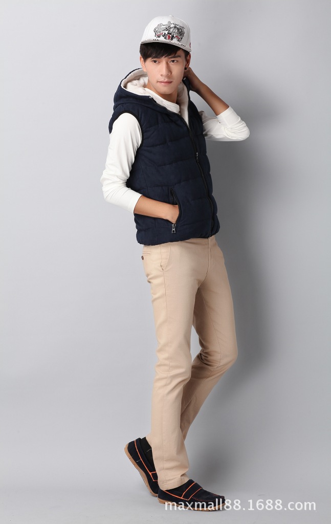 【2013秋冬新款<em>男马甲 韩版</em>男士 马夹 休闲 春