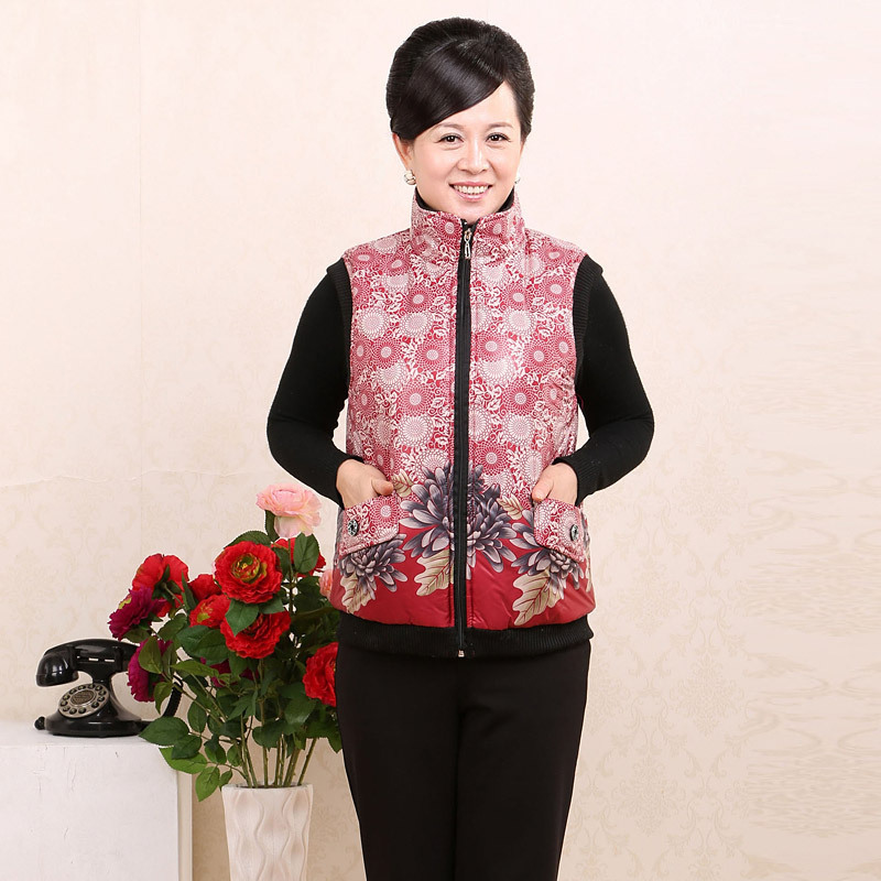 2013新款<em>中老年</em>秋装马夹外套<em>妈妈装</em>秋冬<em>棉马</em>