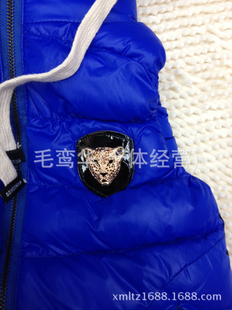 【2013秋<em>冬款</em>韩版<em>女童棉</em>马甲 气质非凡女童爆