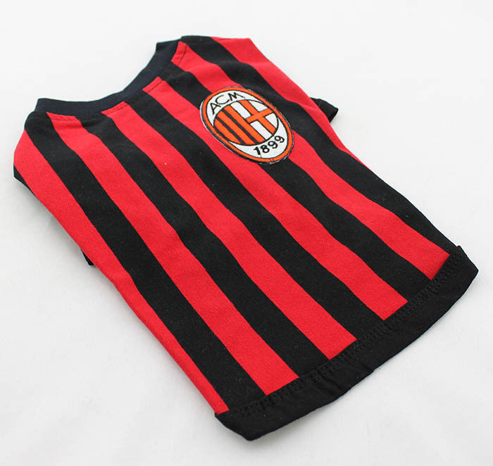 宠物狗狗衣服 宠物服装 足球服 欧冠知名俱乐部