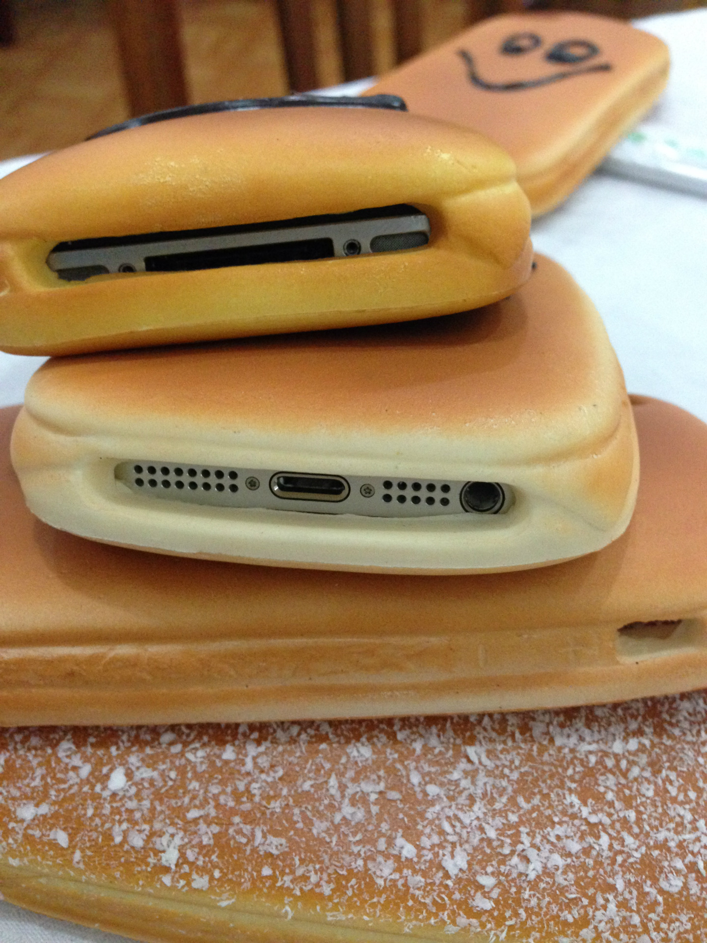 【热销新款 苹果四代汉堡创意手机壳保护套 ip
