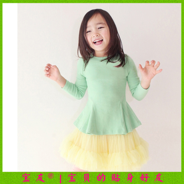 大量供应儿童公主裙 儿童呢子<em>短裤裙</em> 童裙 <em>秋冬</em>