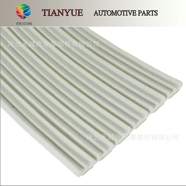 white E weather strip with 3M