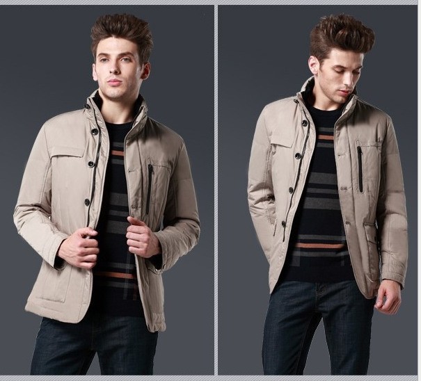 <em>海澜之家</em>专柜男装新款<em>冬装</em>正品男士剪标羽绒服