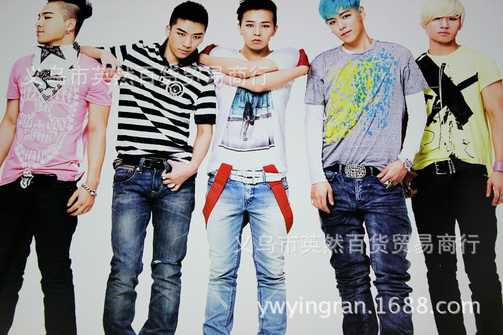 图片、画册-韩国明星 BIGBANG海报 动漫 8张