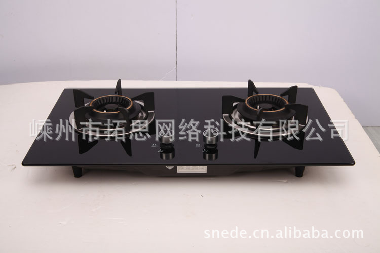 【斯内德燃气灶 嵌入式钢化玻璃燃气灶 双灶 天