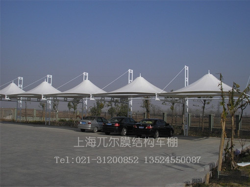 车棚 车棚定做 膜结构车棚